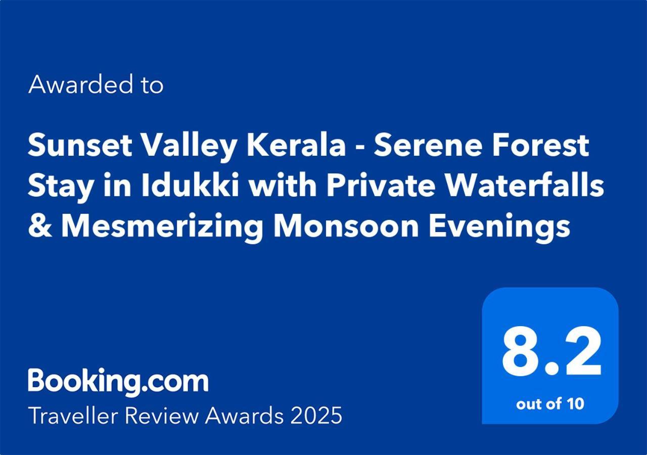 Sunset Valley Kerala Pool Resort - Serene Natural Forest Cottage Stay In Idukki With Sunrise & Sunset Panoramas, Natural Streams & Tranquil Summer Evenings Pīrmed Exterior foto